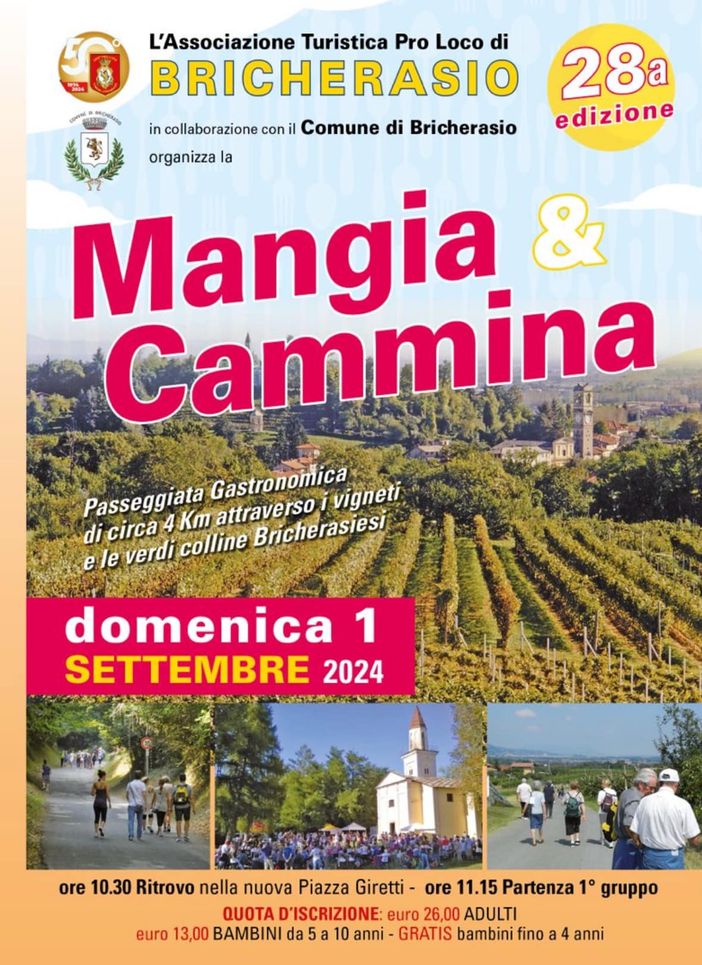 Sono aperte le iscrizioni per l’edizione 2024 della Mangia &amp; Cammina