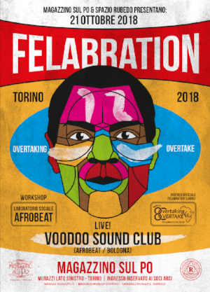 Torna “Felabration Torino” al Magazzino sul Po: il festival dedicato alla figura di Fela Kuti