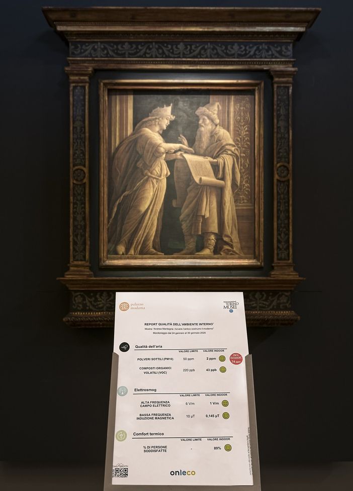 "Take a breath!": a Palazzo Madama monitoraggio sulla qualità dell'ambiente interno per la mostra di Mantegna "Take a breath!": a Palazzo Madama monitoraggio sulla qualità dell'ambiente interno per la mostra di Mantegna