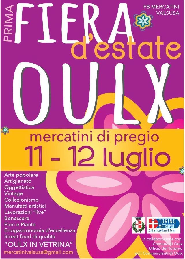 A Oulx la fiera d'estate per far ripartire commercio e turismo