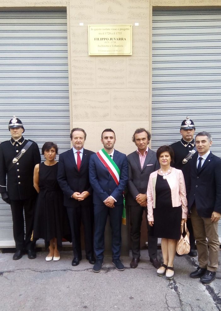 A Torino scoperta una targa dedicata a Filippo Juvarra A Torino scoperta una targa dedicata a Filippo Juvarra