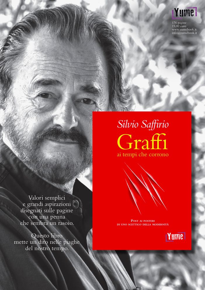Graffi, il nuovo libro di Silvio Saffirio, presentato al Salone del Libro di Torino Graffi, il nuovo libro di Silvio Saffirio, presentato al Salone del Libro di Torino