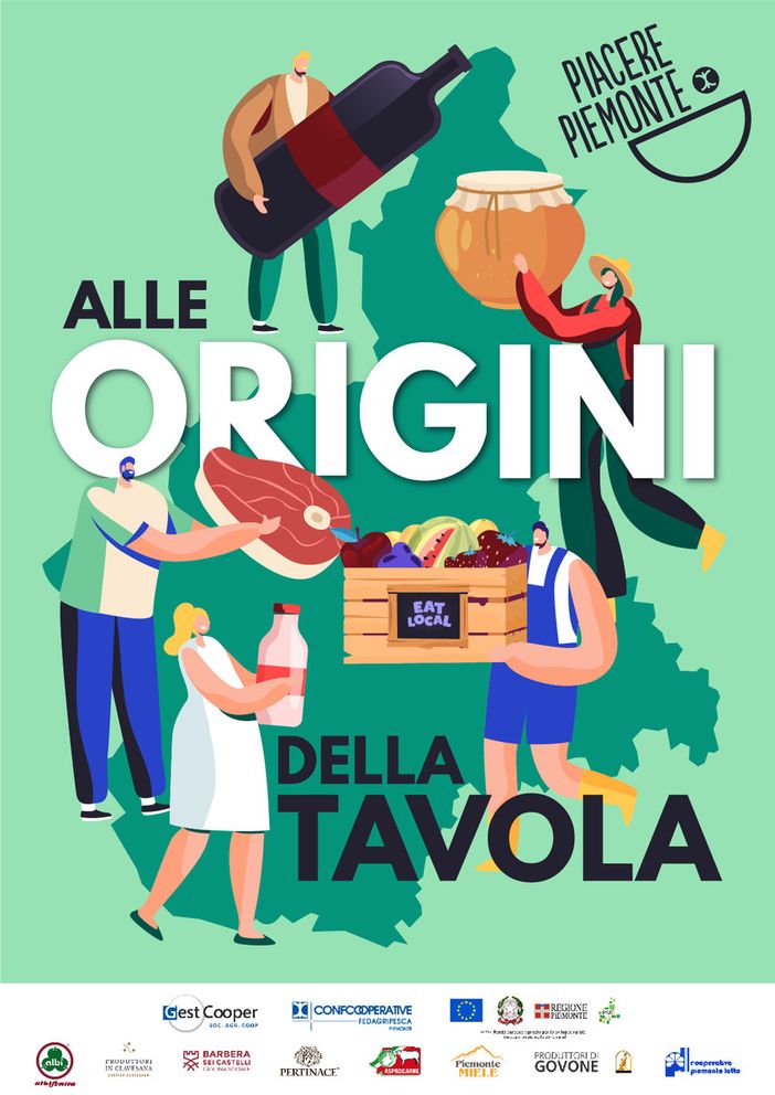 Alle origini della tavola. Viaggio alla scoperta delle eccellenze cooperative piemontesi Alle origini della tavola. Viaggio alla scoperta delle eccellenze cooperative piemontesi