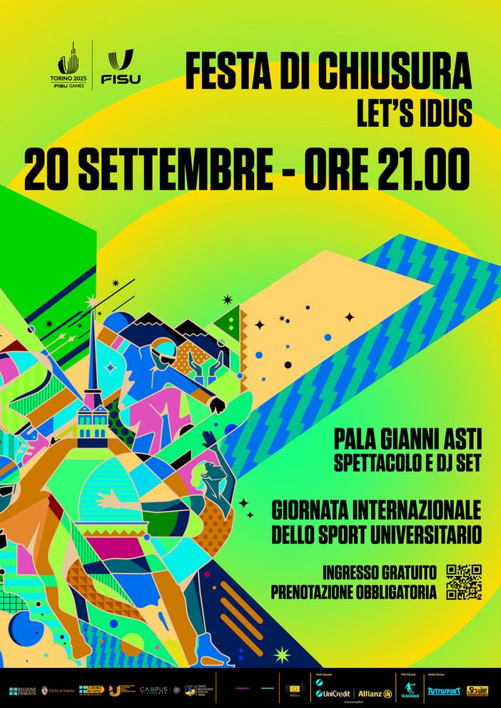 Al Pala Gianni Astila festa di chiusura della Giornata Mondiale dello Sport Universitario Al Pala Gianni Astila festa di chiusura della Giornata Mondiale dello Sport Universitario