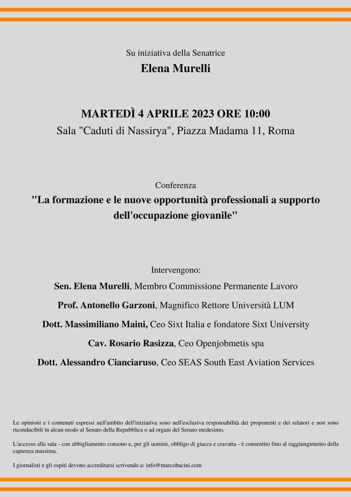 La formazione e le nuove opportunità professionali a supporto dell’occupazione giovanile