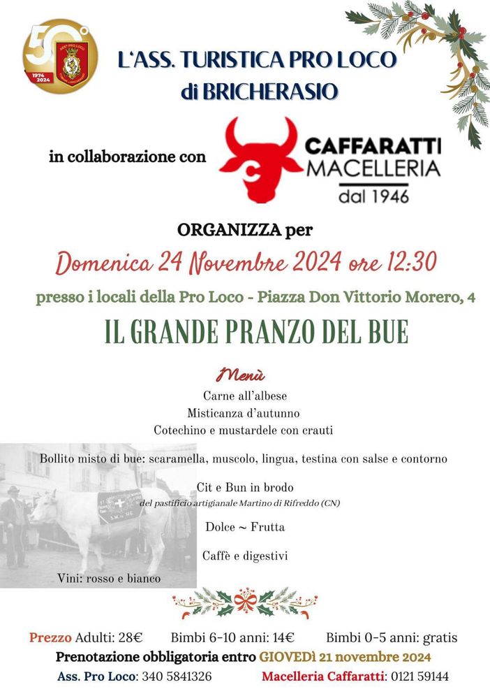 Bricherasio si prepara a celebrare una delle sue tradizioni gastronomiche Bricherasio si prepara a celebrare una delle sue tradizioni gastronomiche