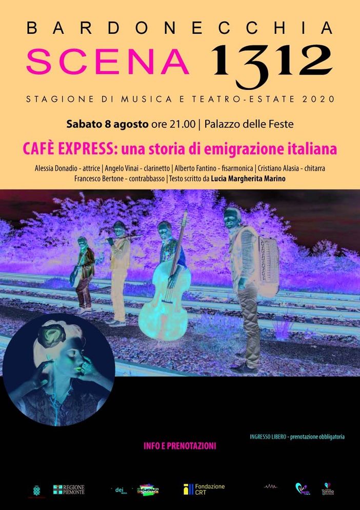 Bardonecchia, sabato 6 agosto al Palazzo delle Feste c'è il Cafè Express Bardonecchia, sabato 6 agosto al Palazzo delle Feste c'è il Cafè Express