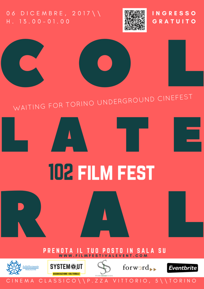 Buon successo di pubblico per la prima edizione del “Collateral 102 FilmFest”