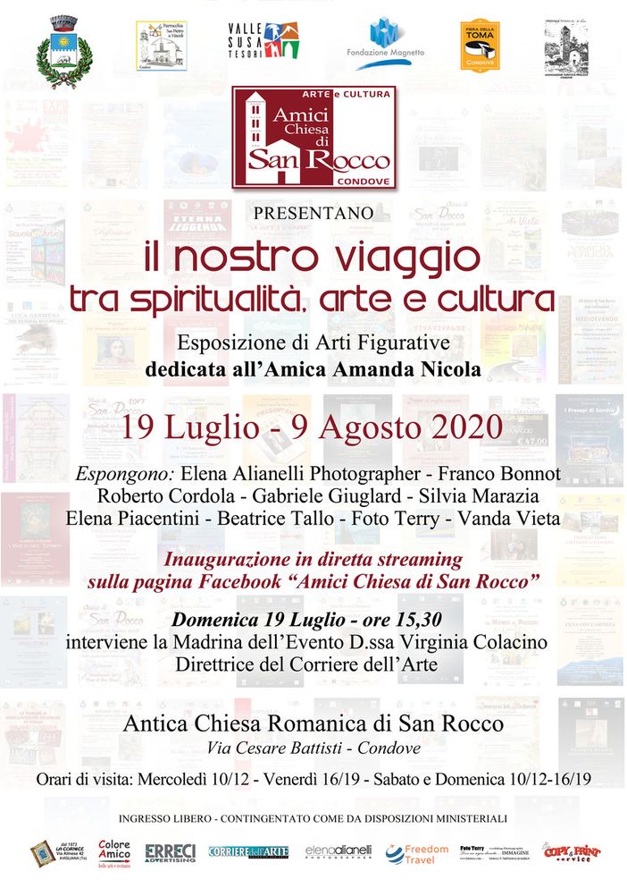 Condove ospita la mostra &quot;Il nostro viaggio tra spiritualità, arte e cultura&quot;