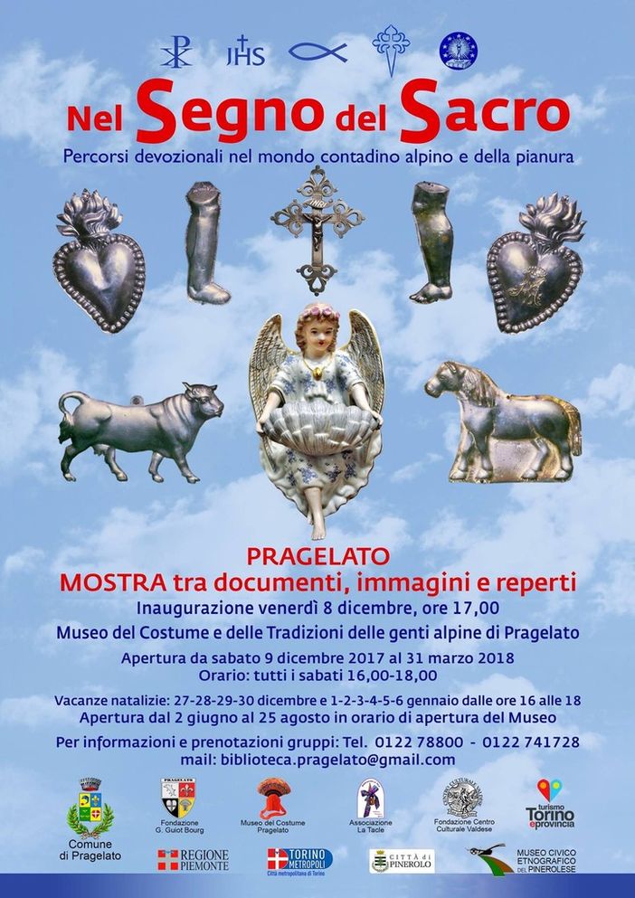 Pragelato, all'Immacolata si inaugura la mostra "Nel segno del sacro" Pragelato, all'Immacolata si inaugura la mostra "Nel segno del sacro"