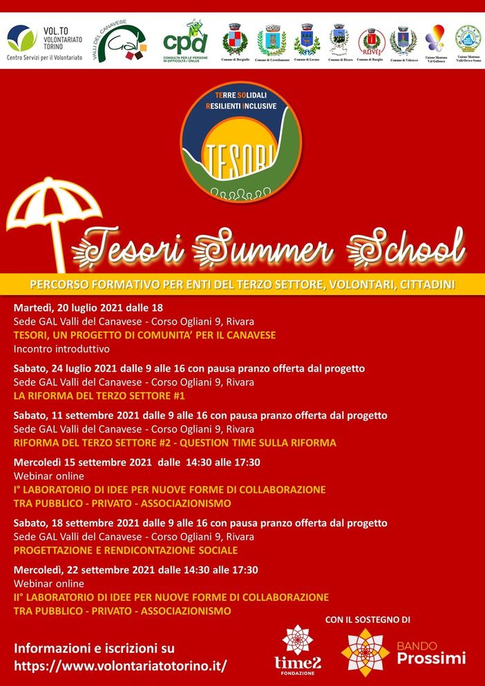 Tesori, un progetto di Comunità per il Canavese