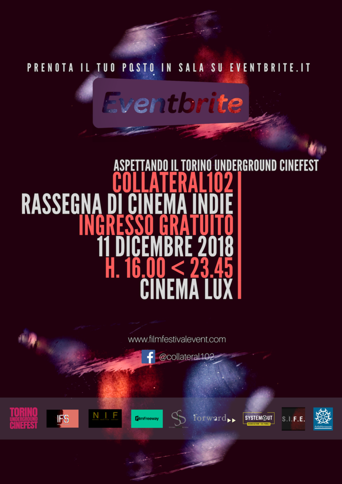 Buio in sala, arriva la seconda edizione di "Collateral 102" Buio in sala, arriva la seconda edizione di "Collateral 102"