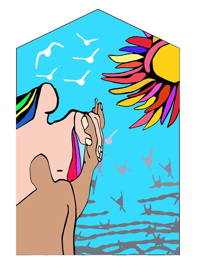 Campidoglio, un nuovo murale contro il razzismo