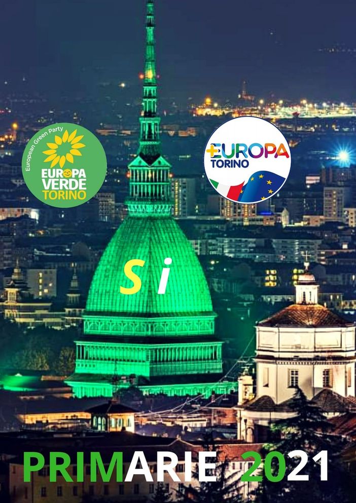 La locandina pro primarie dei Verdi