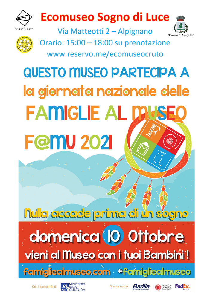 manifesto di Ecomuseo