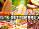 Degusté ai saluti con un ricco menu di sapori, sport e buona musica