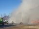 Collegno, incendio a Cascine Serpera: il sindaco ringrazia chi ha lavorato per domare le fiamme