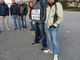 Protesta alla Pirelli di Settimo contro il Green Pass obbligatorio