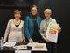 Lucia Chiessa, presidente Arci Zeta, con l'assessore all'Istruzione Tiziana Siragusa e la psicologa Michela Iacovo