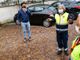 Il gruppo di Protezione civile con il sindaco Marco Bongiovanni