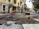 I lavori in via Italia