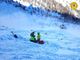Bardonecchia, soccorritori salvano uno scialpinista travolto Bardonecchia, soccorritori salvano uno scialpinista travolto