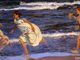 Correndo sulla spiaggia, Valencia - Joaquín Sorolla 1908 - Olio su tela - Museo de Bellas Artes de Asturias
