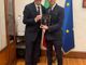 con il Questore del Senato, Sen. Gaetano Nastri