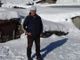 Walter Cairus nella zona di Partia d’Amount