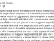 Uno stralcio del post di Davide Rostan