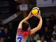 Un palleggio di Cambi all’andata (foto Lega Volley Femminile)