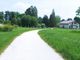 Il vialetto del parco di via Masel