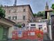Il cantiere di via Luciano