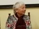 Marta Baret a una presentazione del secondo volume di ‘Gente in guerra’