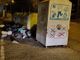 Rifiuti abbandonati all’ecopunto vicino al Basko