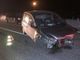Torino-Pinerolo: una Multipla si schianta contro il guard rail