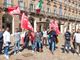 Il presidio in piazza Castello a Torino