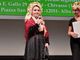Melissa Abate Daga sul palco di Bologna