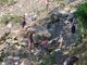 In Val Germanasca Giorgia e i cacciatori ricostruiscono il sentiero travolto dalla frana [VIDEO]