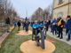 L’inaugurazione del percorso fitness di Vigone