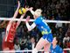 Tessa Polder in un duello sotto rete con Anna Gray (foto di Christian Bosio)