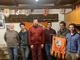 Da sinistra Paolo Charbonnier, Erik Comba, Luca Biesuz, Christian Rostagnol, Renato Charbonnier e Erik Dalmas