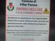 Manifesto falso controlli a Villar Perosa modello Bugliano Natale 2020