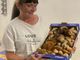 Patrizia Abbate Daga con il cibo di stagione: i funghi
