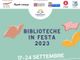 Al via la seconda edizione di “Biblioteche in Festa”: più di cinquanta eventi culturali in decine di comuni delle province di Cuneo, Asti e Torino