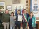 Andrea Ragonesi, campione del mondo di biliardo, festeggiato in Comune a Volpiano