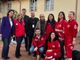 La presidente Mirella Margarino con alcuni operatori e volontari La presidente Mirella Margarino con alcuni operatori e volontari