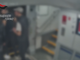 Un fotogramma dell'aggressione sul treno Torino-Bardonecchia
