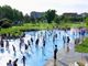 Ripartono i giochi d'acqua al parco Di Vittorio
