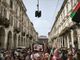 Manifestazione Pro Pal nel centro di Torino